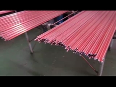 het aanaarden staaf koper in entrepot