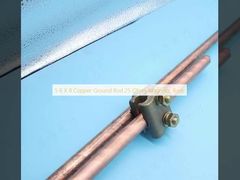5 8 X 8 Copper Ground Rod 25 Ohms Magnetic Rods