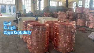 Kupferstahldraht, beste Preisqualität