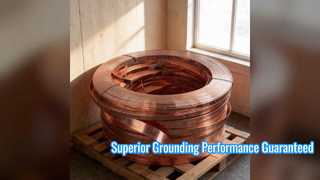 High Performance Copper Clad Steel Flat Bar Grounding