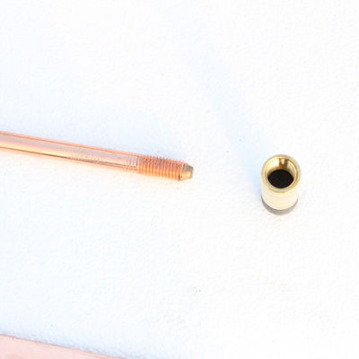 5/8" 4ft 8ft Copper Clad Earth Rod For Grounding In Electrical Systems