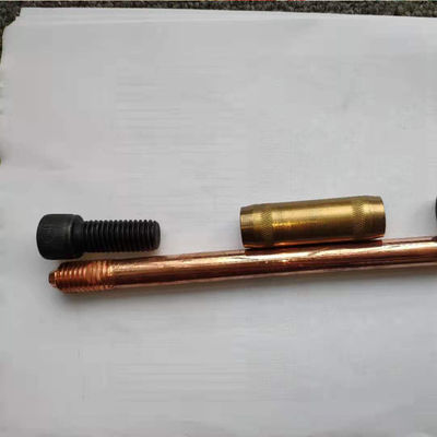 One End Pointed And One End Flat Head Type Earth Rod 16mm Tensile Strength 450600MPA High Strength Electrical Ground Rod