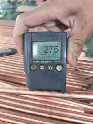 Ingepaste Copperbond-Aardestaaf 8mm 16mm 19mm 20mm Oppervlaktebehandeling