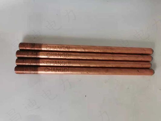 15.8 mm elektrische aardstaaf met gedraaide of puntige kop voor veelzijdigheid