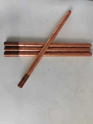 6ft 16mm Toprak Çubuğu Katı Bakır Toprak Çubuğu Çelik