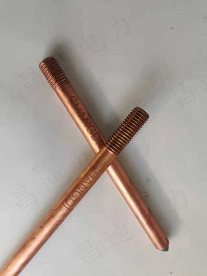 13mm Dia X 3000mm Copper Clad Earth Rod Spikes Of Grounding