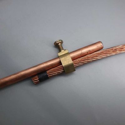 قضيب التأريض النحاسي 3 4 5/8 &quot;3/4&quot; 1/2 &quot;