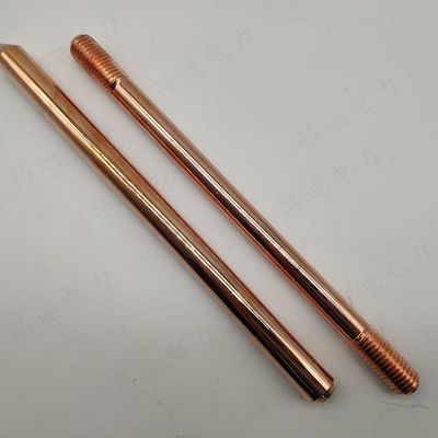 21mm 19mm Earth Rod For Generator Spike Lightning Protection System
