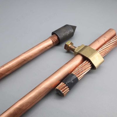 Pointed Head Type Copper Covered Steel Wire Suitable For Operating Temperature Range Minus 40 Celsius To 150 Celsius Ensuring