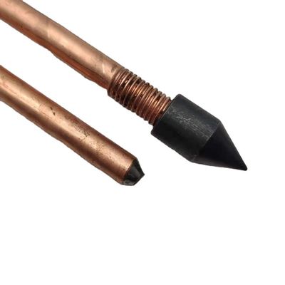 3/4" 20mm 3000mm Copper Clad Earth Rod Welding Copper Earthing Pole