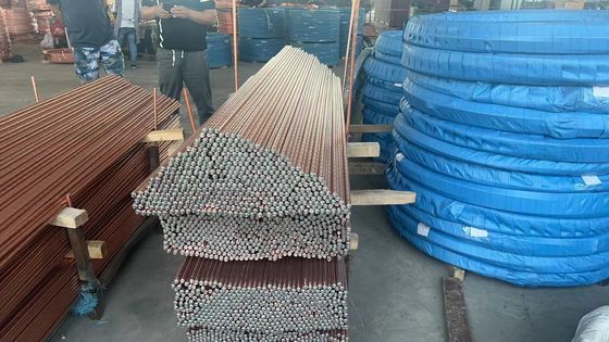 Copper Bonding Strength≥20MPa Copper Clad Steel Wire with Surfacefinish Bright Tinned Silver Plated and Copper Bonding 999