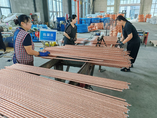 High-Strength Low-Carbon Steel Core with 99.9% Electroplated Copper Coating