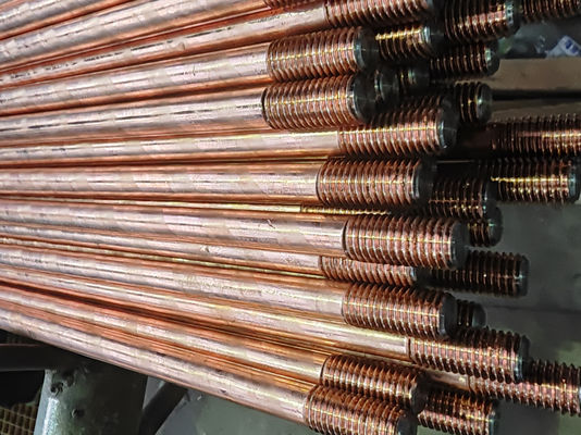 Copper Clad Threaded Earth Rods