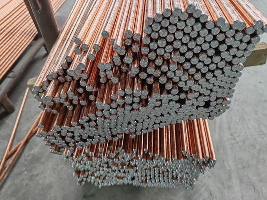 Copper-Coated Steel Earth Rods for Electrical Earthing – Bulk Discounts