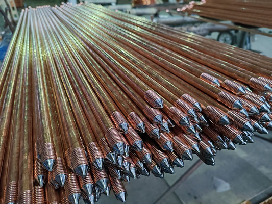 Copper-Plated Ground Rod Essential for Effective Grounding Solutions