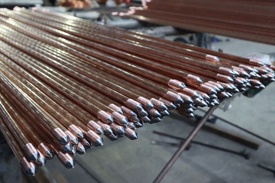 High-Performance Copper Bonded  Underground Earthing Rods