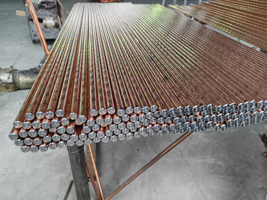 Copper Clad Steel Ground Rod - One Pointed, One Flat Design