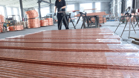 Tiges de mise à la terre en cuivre à pointe pour une installation facile