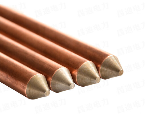 Copper Bonded Earth Rod for Lightning Protection and Earthing System