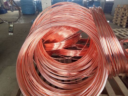 Low Resistance Long Service Life Copper Plated Solid Round Conductor Wire