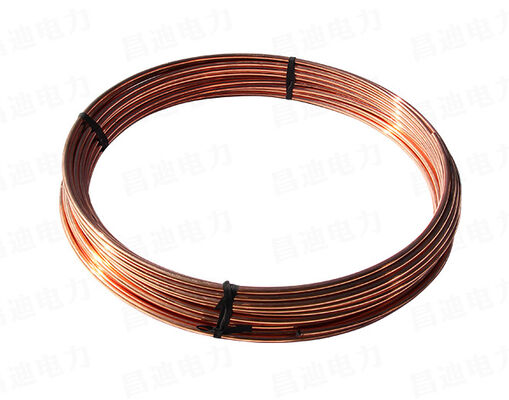 High Tensile Durable Copper Clad Round Wire for Power Substation Earthing Project
