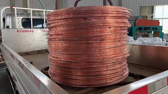 High Tensile Durable Copper Clad Round Wire for Power Substation Earthing Project
