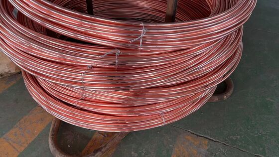 High Tensile Durable Copper Clad Round Wire for Power Substation Earthing Project