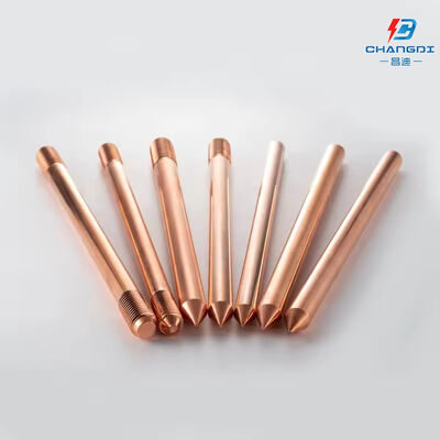 Long-Life Copper Clad Steel Ground Rod for Renewable Energy Grounding