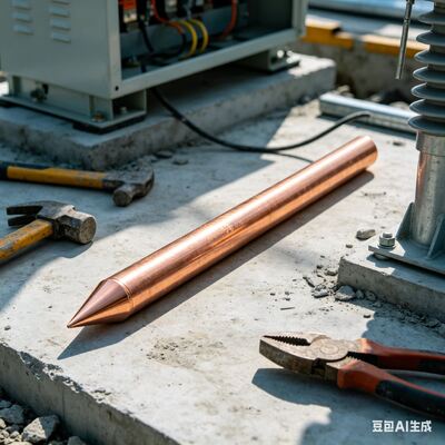 ISO Certified Copper Clad Ground Rod for Industrial Earthing Systems