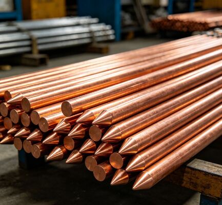 Hot Selling Copper Bonded Earthing Rod for Infrastructure Projects