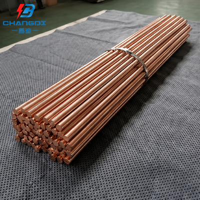 Electrolytic Copper Coated Steel Earth Rod for Industrial Earthing Projects