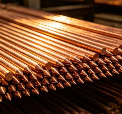 Molecular Bonded Copper Clad Steel Round Earth Rod