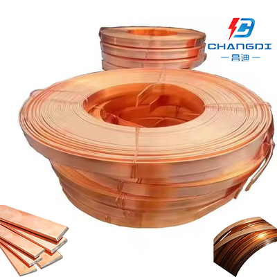 Copper Clad Steel Tape, Copper Bonded Steel Tape, Copper Clad Steel Flat Bar