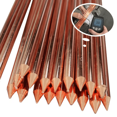 Copper Bonded Earth Rod for Transmission Line and Grid Grounding