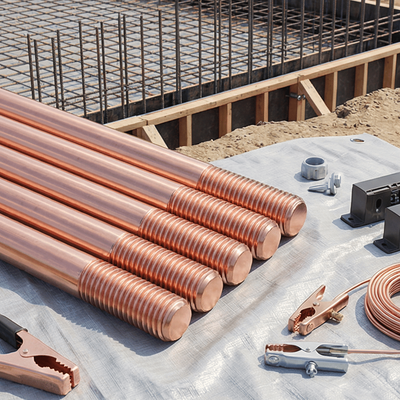 Industrial Copper Bonded Earth Electrode for Utility Power Networks