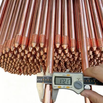 Industrial Copper Bonded Earth Electrode for Utility Power Networks