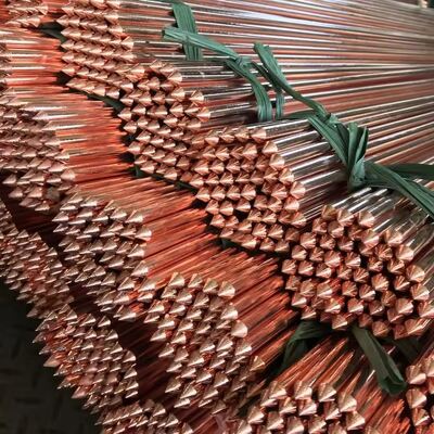 Industrial Copper Bonded Earth Electrode for Utility Power Networks