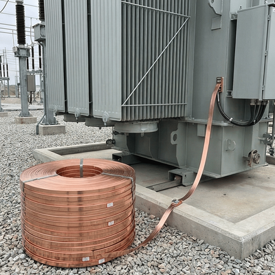 Professional Copper Clad Steel Flat Strip for Electrical Ground Grid Systems