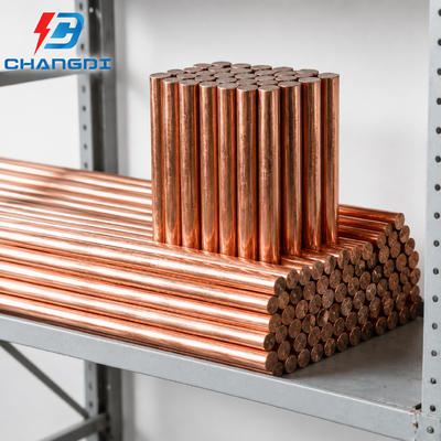Hot Selling Copper Bonded Earth Rod with Threaded Coupling
