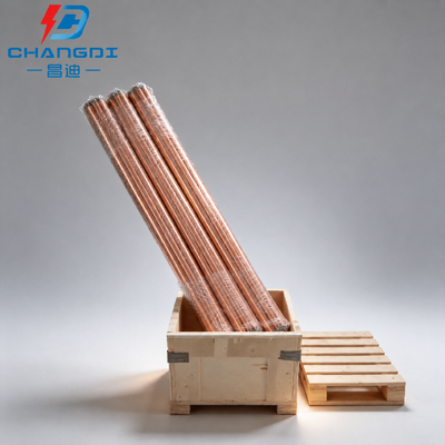 Copper Bonded Steel Ground Rod with Enhanced Corrosion Resistance