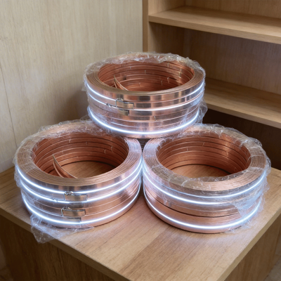 OEM Copper Bonded Flat Steel Available in 25×3mm–80×8mm