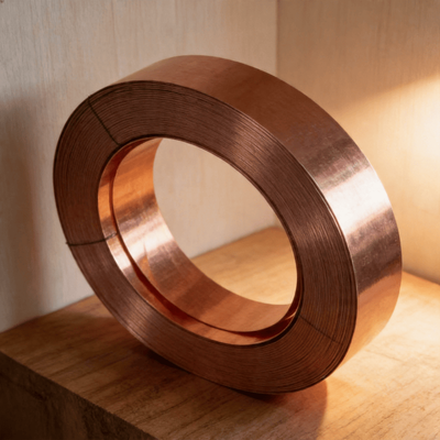 Factory Made Copper Bonded Steel Flat Conductor for Grounding Projects