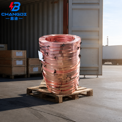 Copper Clad Steel High Conductivity Flat Bar for Utility Applications