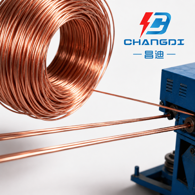 14.2mm Copper Clad Steel Filament Wire with 0.254mm Copper Layer