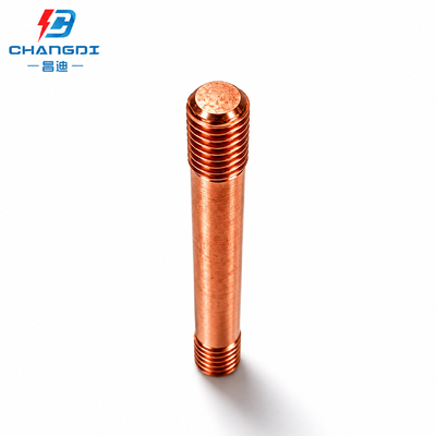 Copper Clad Steel Vertical Grounding Member for Power Infrastructure
