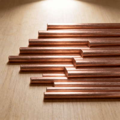 Copper Bonded Steel Vertical Earth Conductor with High Mechanical Strength