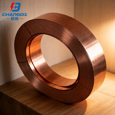 50×5mm Copper Bonded Steel Earth Strip with Enhanced Corrosion Resistance