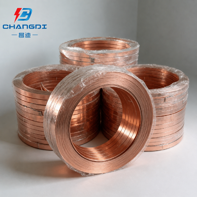 40×5mm Copper Bonded Flat Steel for Underground Earthing Installations