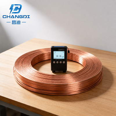 25×3mm Copper Clad Steel Earthing Plate Strip with 0.254mm Copper Layer