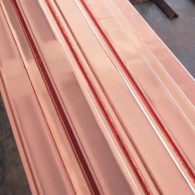 Factory Direct Copper Bonded Steel Flat Earthing Conductor with Custom Dimensions